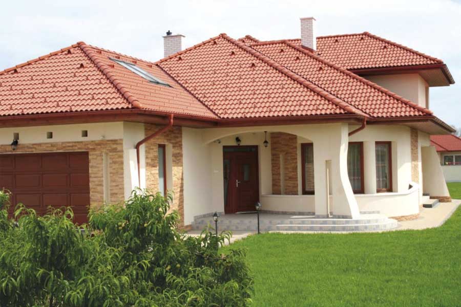 Hullámos betoncserép